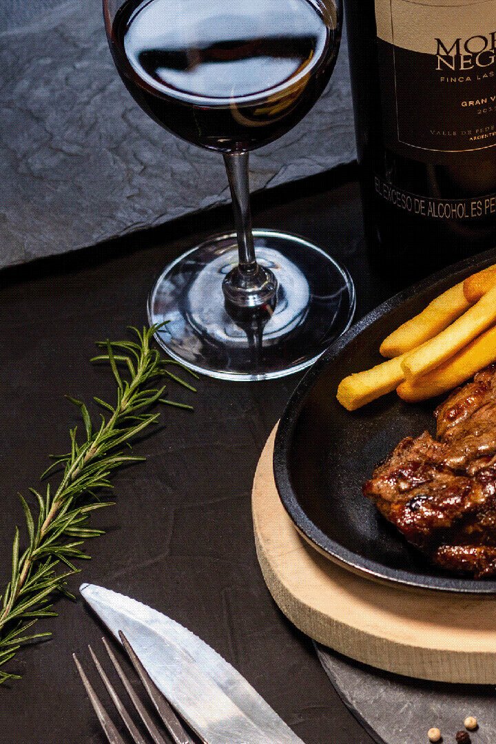 New York Strip Steak with Garlic Butter